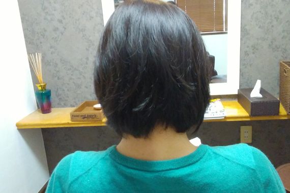 艶髪の女性