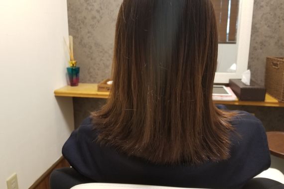 艶髪の女性