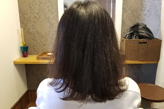 艶髪の女性