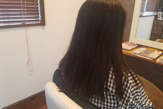 木目調のサロン